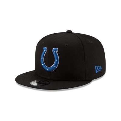 Black Indianapolis Colts Hat - New Era NFL Basic 9FIFTY Snapback Caps USA9028165